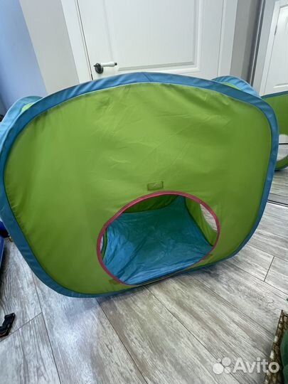 Детская игровая палатка с двумя тоннелям IKEA