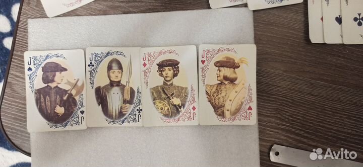 Винтажные игральные карты