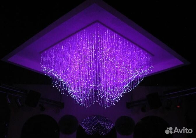 Оптоволоконная люстра flash optic royal