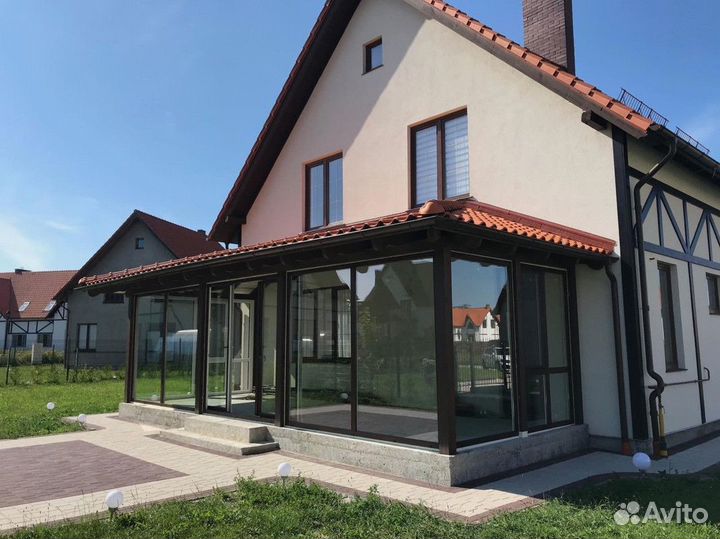 Остекление террасс / Мансардное окно