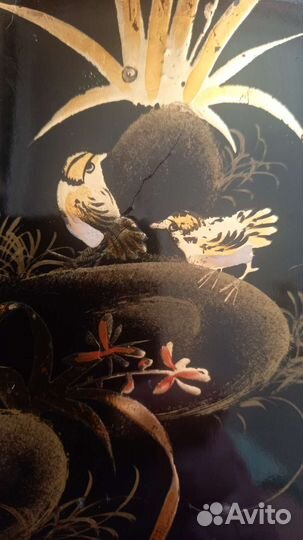 Панно. Лак, перламутр, Вьетнам