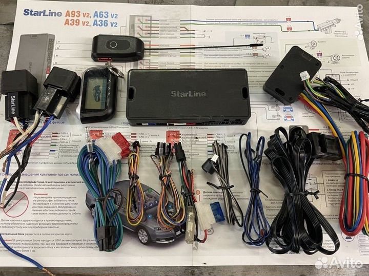 Сигнализация starline a93