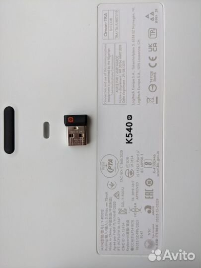 Клавиатура беспроводная Logitech K540 и мышь 310