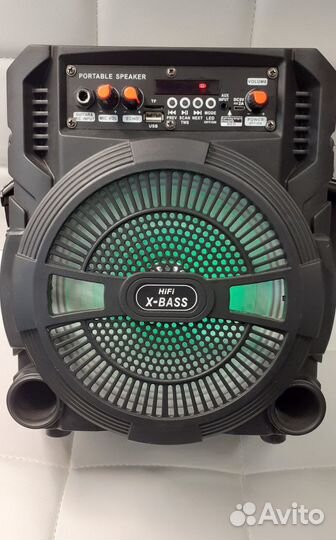 Активная портативная колонка Speaker Радио Блютуз