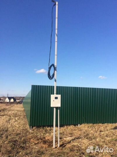 Установка, монтаж трубостойки