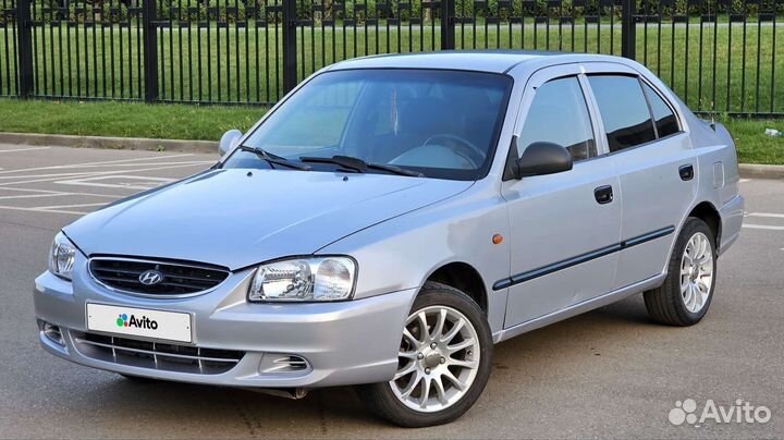 Hyundai Accent 1.5 AT, 2004, 232 000 км