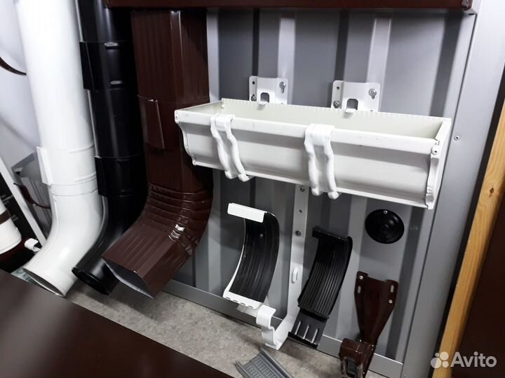 Водосточная система QuadroSteel от Металлопрофиль