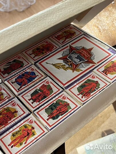 Спички коллекционные СССР