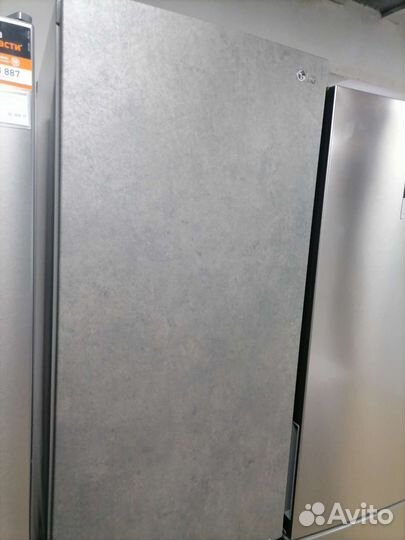 Новый холодильник серый LG no frost 2 метра