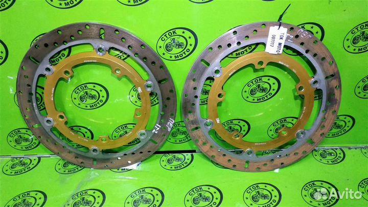 Диски тормозные передние Triumph speed triple 1050