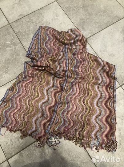 Платок шелк Salvatore Ferragamo шарф Missoni