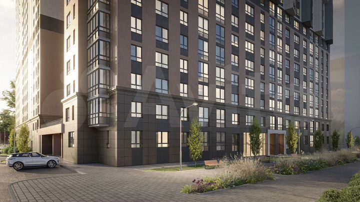 2-к. квартира, 64,8 м², 6/25 эт.