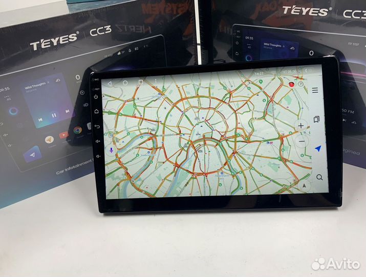 Магнитола Teyes CC3 4/64 для Рено Логан 2