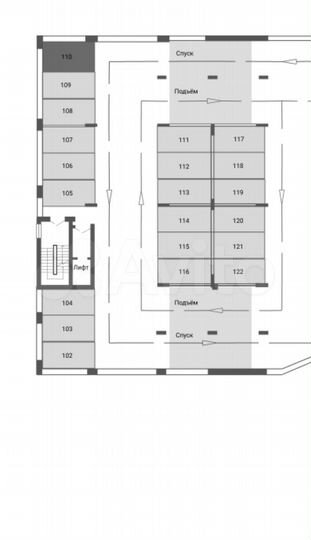 Машиноместо, 13 м²