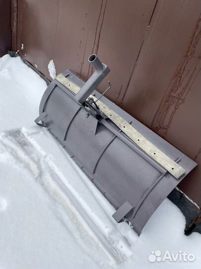 Лопата отвал для мотоблока с с обрезиненным ножом