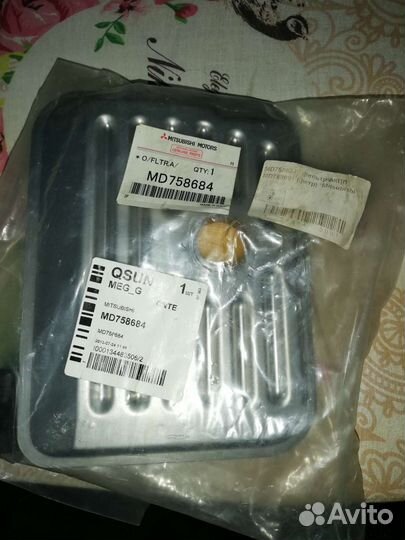 Фильтр АКПП на mitsubishi