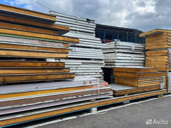Сэндвич-панели 20000 м2 в наличии