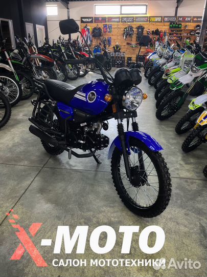 Мопед colt (drum) Синий