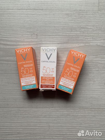 Vichy Солнцезащитная матирующая эмульсия