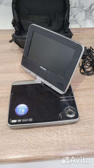 Портативный DVD-TV проигрыватель philips