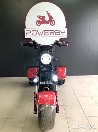 Электроскутер white siberia PRO trike 3000W