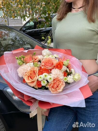 Сборный букет с розами