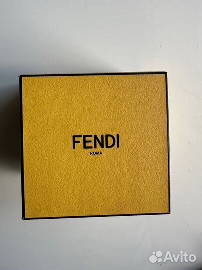 Золотые Серьги Fendi оригинал