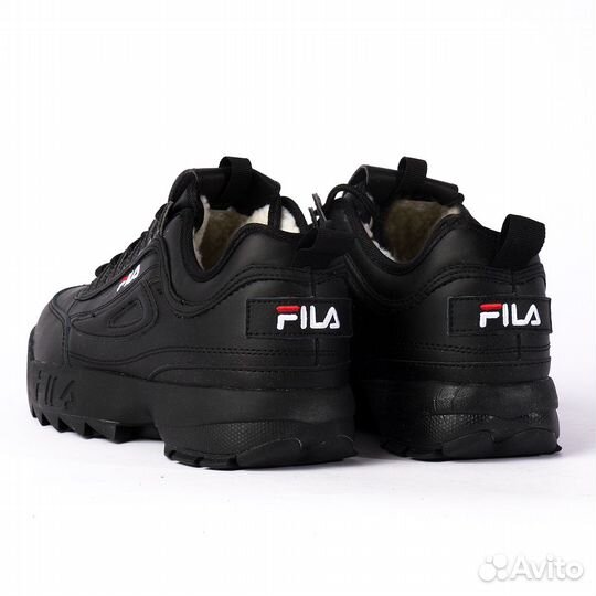 42 Зимние Кроссовки Fila* Disruptor 2, Black (42)