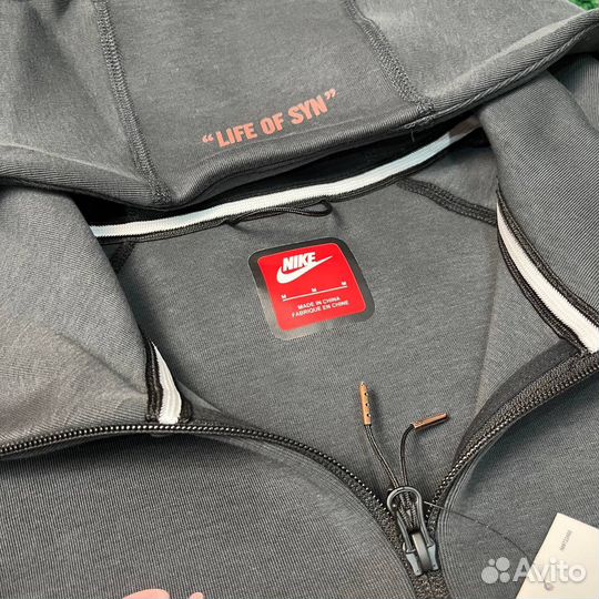 Зип худи Nike tech fleece syna world