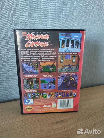 Maximum Carnage Sega Genesis