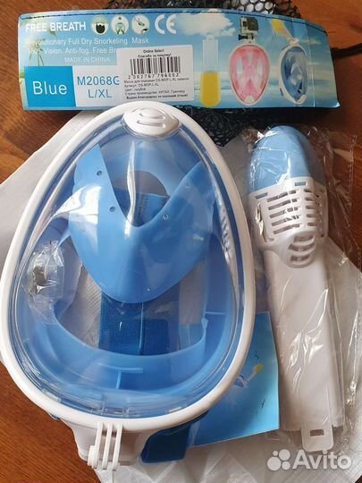 Маска для снорклинга L/XL