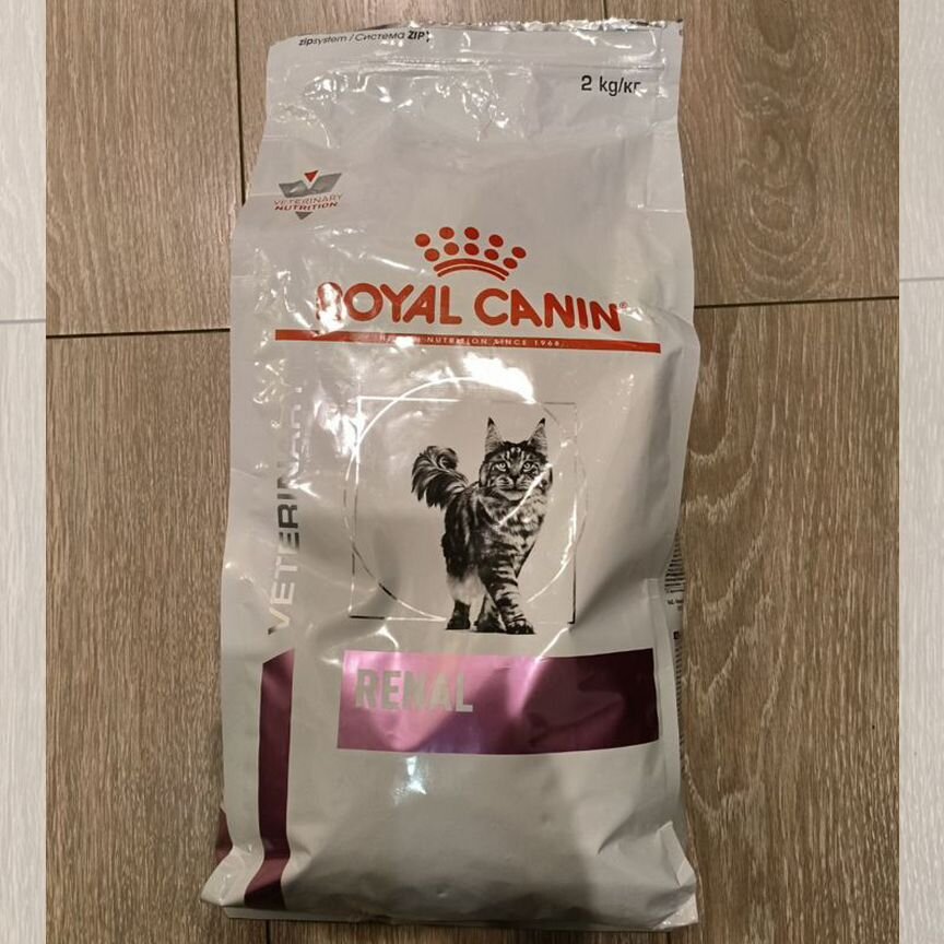 Корм для кошек royal canin renal 2 кг