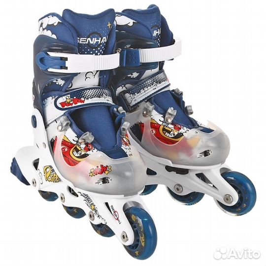 Роликовые коньки р. 26-29, 30-33 арт 13422/13421
