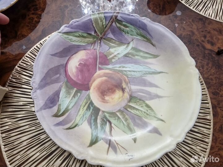 Декоративная тарелка Лимож(диаметр 30см) Франция