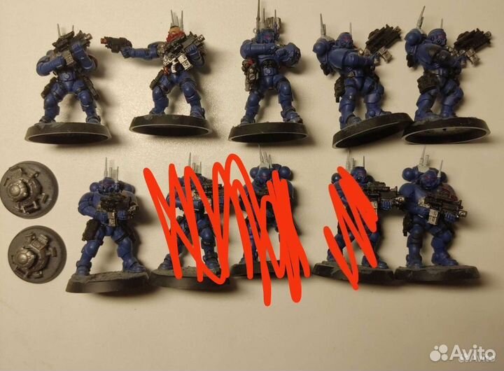 Warhammer 40К миниатюры (возможно поштучно)