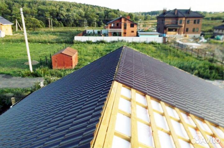 Кровля ремонт, монтаж крыши