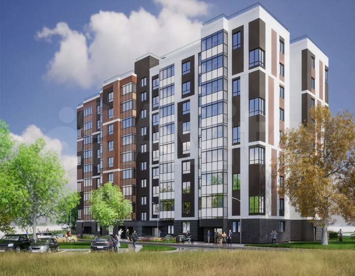 2-к. квартира, 48,7 м², 9/9 эт.