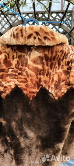 Шуба мутоновая детская