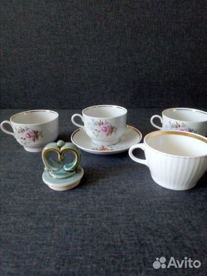 Фарфоровые чашки СССР