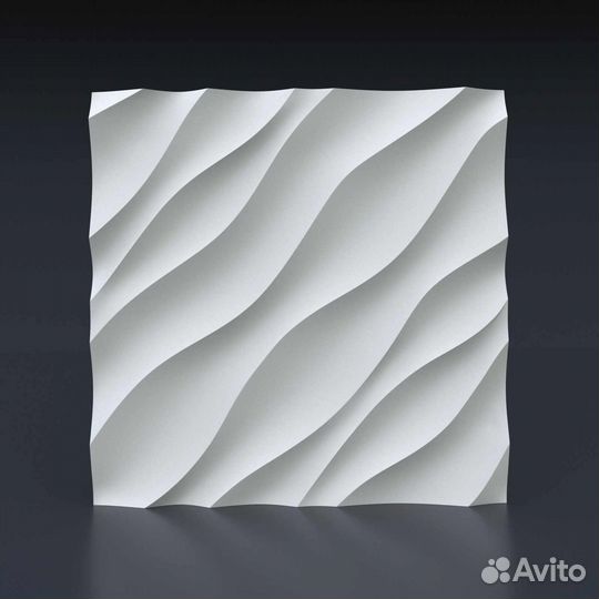 Гипсовая 3D панель 