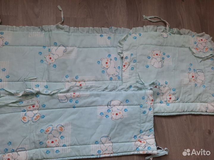Набор постельного для детской кроватки