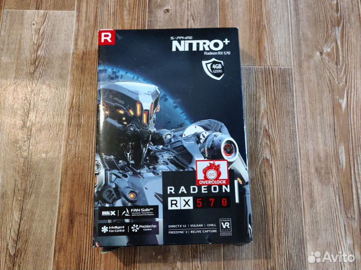 Видеокарта RX570 4gb