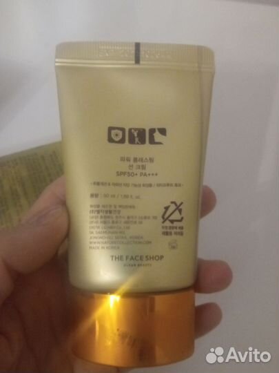 The face shop санскрин
