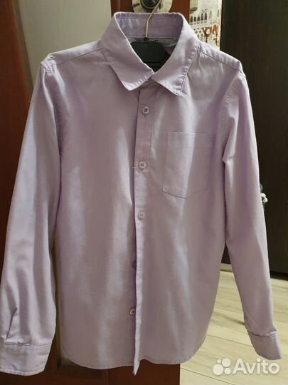 Школьные брюки, рубашка (ростовка 128 см)