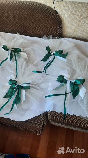 Свадебные украшения на машину продам