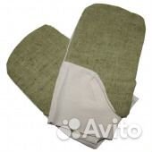 Рукавицы с брезент. наладонником верх двунитка