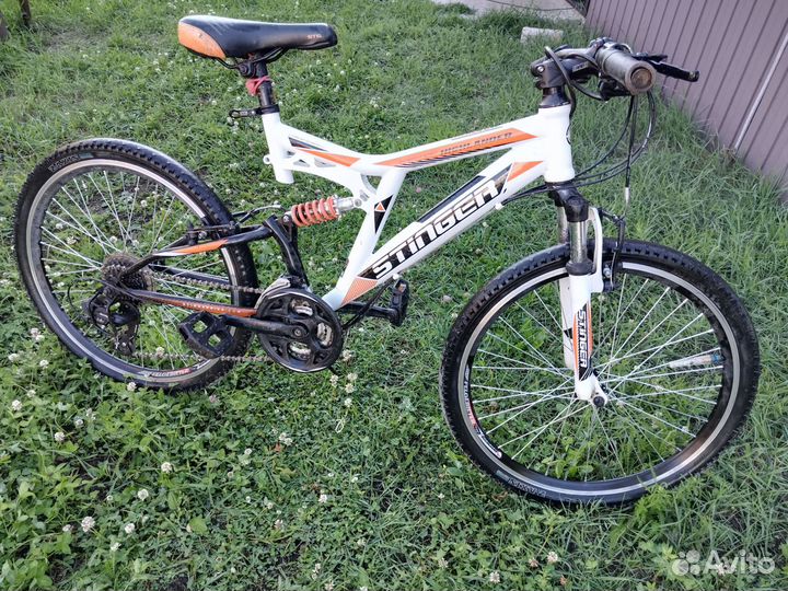 Велосипед подростковый 24 дюйма бу stinger