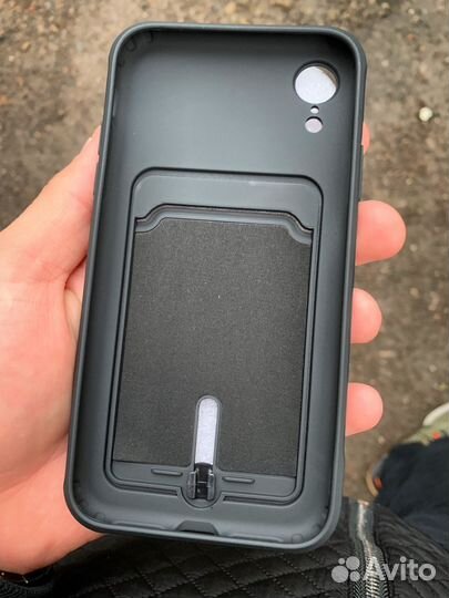 Чехол с картхолдером для iPhone Xr