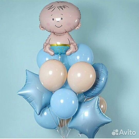 Воздушные шары на выписку из родильного дома