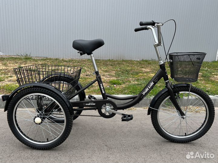 Трицикл высокопрочный, грузовой для сельских дорог